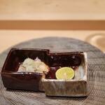 銀座 稲葉 - フグの南蛮焼き