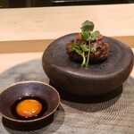 銀座 稲葉 - 和牛つくね