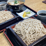 Tsukamoto Sobaten - 常陸秋蕎麦 もりそば 810円 ＋麺大盛り190円