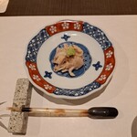 Hamaguri Ittaku - 蛤の刺身。刺身で蛤を食べるのは初めての経験だ。