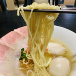 鶏そば 麺9 - 