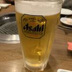 焼肉 乙ちゃん 本店 - 生ビール