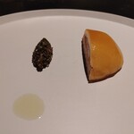 フロリレージュ - (2023/1 訪問)3種の海老を使ったお料理。昨年も食べた私の中のお気に入り殿堂入り料理。