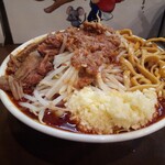 麺屋 歩夢 - 辛い小ラーメン