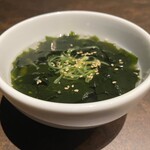 足量裙帶菜湯