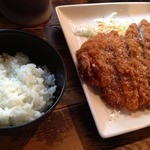 まるしま - 塩トンカツ定食