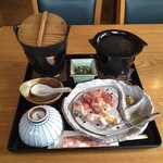 お食事処 和Cafe 鹿鷺 - きじ小鍋ときじ塩焼き