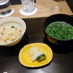 きたしんち 弓場慎之佑 - 金目鯛ご飯