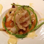 コントワール ミサゴ - 白海老、白アスパラ＆とアスパラソバージュ　2013-3