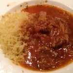コントワール ミサゴ - 仔羊腿肉、バラ肉のクスクス用スープ＆クスクス　2013-6