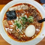 Jikaseimen Fukuhauchi - 酸辣麺､味玉
