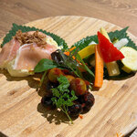 Chef's selection of antipasto platter