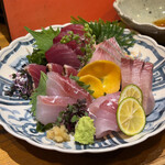 Enishi - 鰹、ブリ、おなが鯛盛り