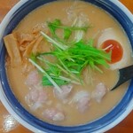 Tori Wakamaru - 肉ワンタン麺こってり正油 その1