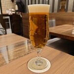 Haouju Saboten Honten - ヱビス生ビール、693円。