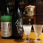 和珈 - 桂月にごり純米大吟醸50/銀シャリ特別純米酒
