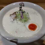 らぁ麺 もう利 本店 南森町店 - 鶏白湯+煮玉子