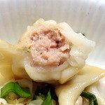 東京老拉麺 - 水餃子350円