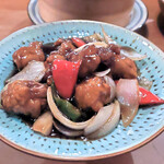 中国菜 竹林坊 - 黒酢の酢豚