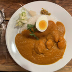 カレー食堂 リトルスパイス - チキンクリームカレー¥1030