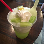 ジェラテリア アクオリーナ - メロンジュース