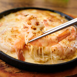 shrimp cheese fondue