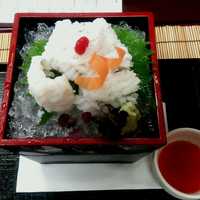 美濃吉 東武池袋店 - コースメニュー外のハモ
