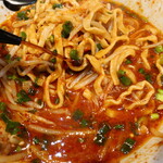 ラーメン二郎 - 赤酢投入～♪