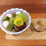 くじら珈琲 - 宇治抹茶の和風アフォガート（1/23）