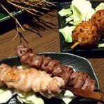 炭火やきとりけむり - 串盛り５本　1,200円