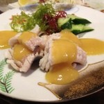 新栄丸 - アナゴの湯引き