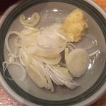 根岸家 - 冷やっこの薬味