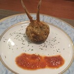 酒場 トミノロマン - カニ味噌クリームコロッケ