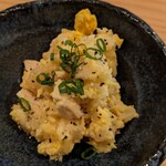 天ぷら食堂 たもん - ポテサラ。この発想はなかったな〜