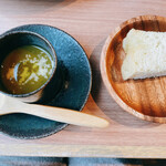 Osteria Falco - 十種野菜のスープ