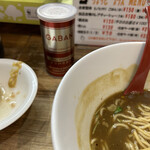 麺屋 一八 - 大将に強要した味変用辛味