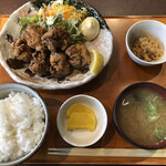 Oshokujidokoro Chachamaru - から揚げ定食　980円