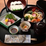 Kyouryourimanchou - 萬長名物の春のつれづれ弁当　