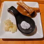 Sagamihara 欅 - まるちょうつけ麺 塩/メンマ/にんにく