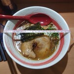 麺や  虎ノ道 - 熟成ラーメン_800円　丼の直径18cm