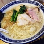 塩そば専門店 桑ばら - キビナゴとホッケの中華そば 塩