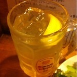 やきとんひなた - 白玉ハイボール  ¥300