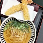 道頓堀 今井 - 天ぷらうどん1600円