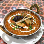 インド料理 パリワル - 茄子キーマカレー