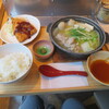 Yayoi Ken - 鶏水炊き定食(鰺フライ付き）