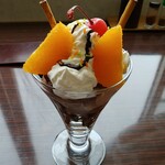 レストラン 嶽 - チョコレートパフェ