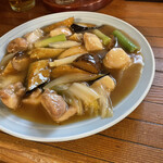 糸仙 - かしわ野菜のうま煮