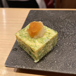 鮨結う翼 - 青さ入り卵焼き