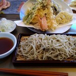 蕎麦切り わたなべ - 天せいろ