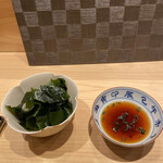 鮨結う翼 - 三陸産のわかめ